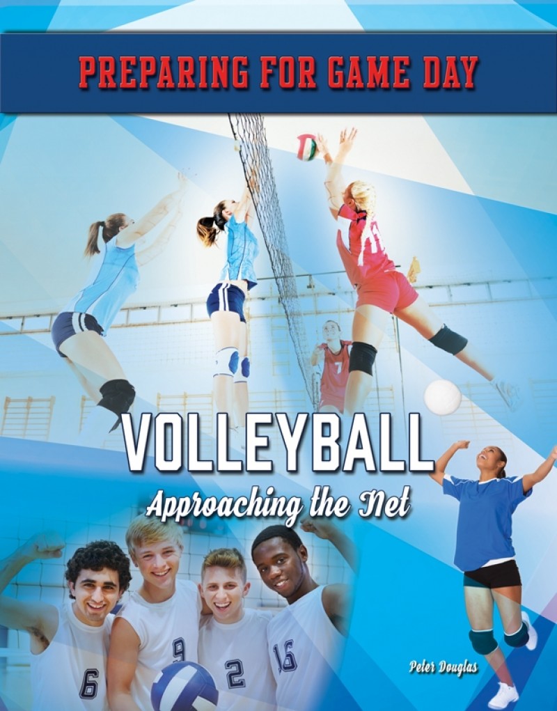Volleyball:  Approaching the Net